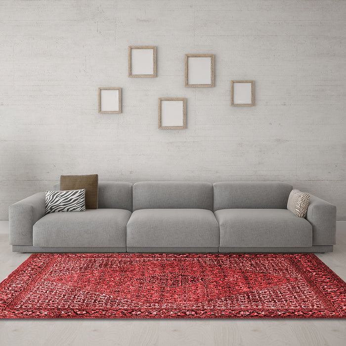 Traditional Red Washable Rugs