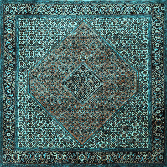 Square Persian Light Blue Traditional Rug, tr1566lblu