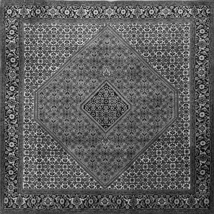 Serging Thickness of Persian Gray Traditional Rug, tr1566gry