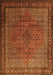 Persian Orange Traditional Rug, tr1566org