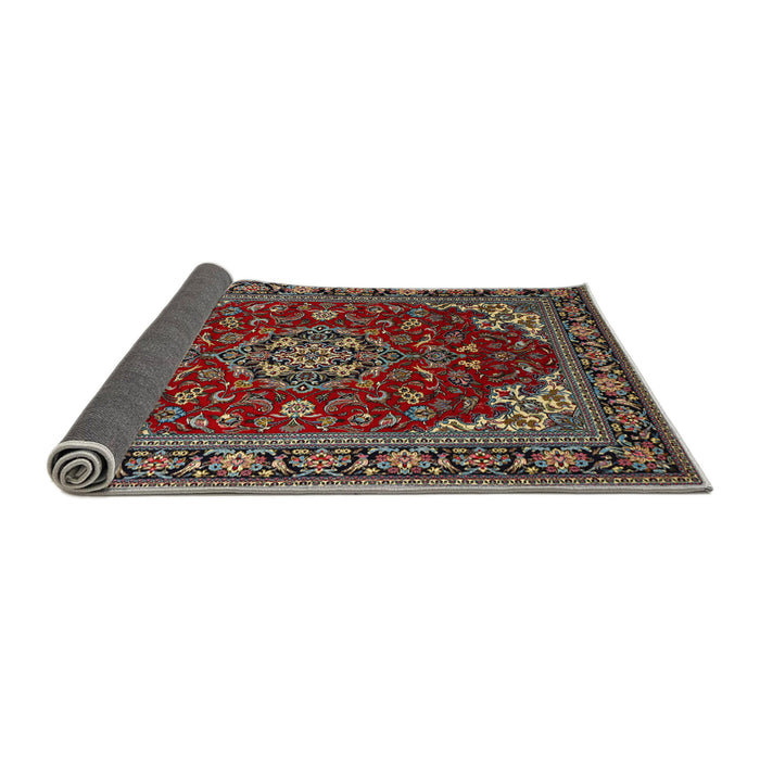 Sideview of Traditional Brown Medallion Rug, tr1567