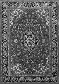 Medallion Gray Traditional Rug, tr1567gry