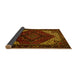Sideview of Persian Yellow Traditional Rug, tr1568yw