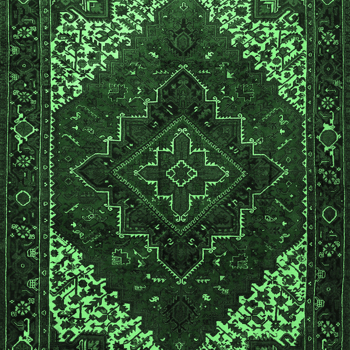 Persian Emerald Green Traditional Rug, tr1568emgrn