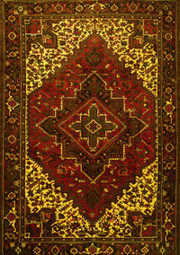 Persian Yellow Traditional Rug, tr1568yw