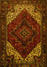 Persian Yellow Traditional Rug, tr1568yw