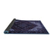 Sideview of Persian Blue Traditional Rug, tr1568blu