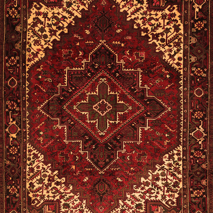 Persian Orange Traditional Rug, tr1568org