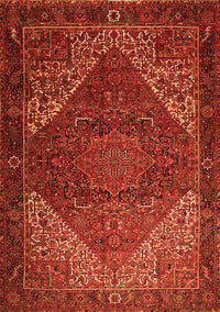 Persian Orange Traditional Rug, tr1569org