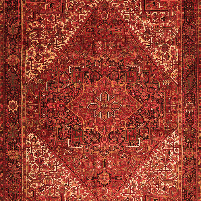 Persian Orange Traditional Rug, tr1569org