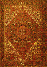 Persian Yellow Traditional Rug, tr1569yw