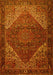 Persian Yellow Traditional Rug, tr1569yw