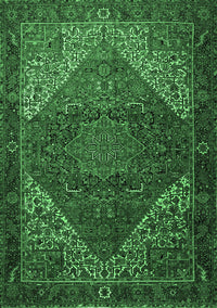 Persian Emerald Green Traditional Rug, tr1569emgrn