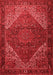 Persian Red Traditional Area Rugs