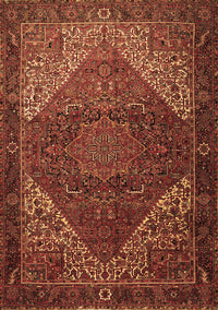 Persian Brown Traditional Rug, tr1569brn