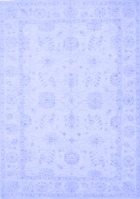 Oriental Blue Traditional Rug, tr1570blu