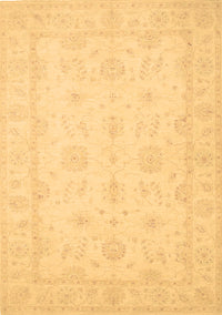 Oriental Brown Traditional Rug, tr1570brn