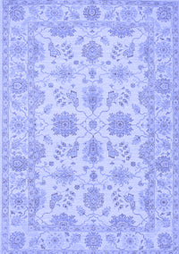Oriental Blue Traditional Rug, tr1571blu