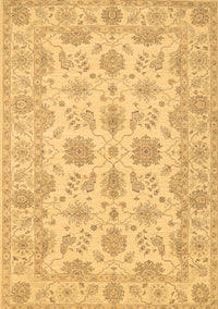 Oriental Brown Traditional Rug, tr1571brn