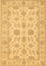 Oriental Brown Traditional Rug, tr1571brn