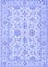 Oriental Blue Traditional Rug, tr1571blu