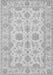 Oriental Gray Traditional Rug, tr1571gry