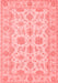 Oriental Red Traditional Area Rugs