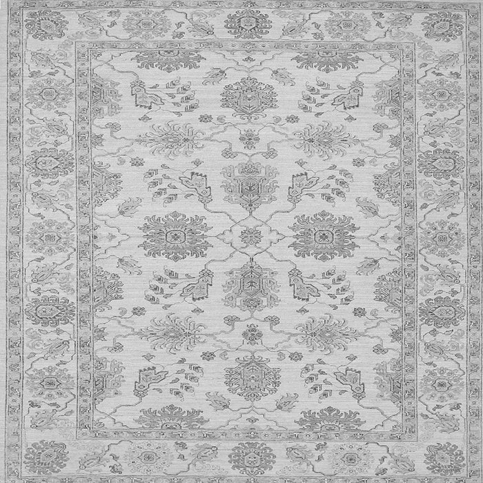 Serging Thickness of Oriental Gray Traditional Rug, tr1571gry