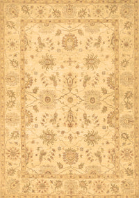 Oriental Brown Traditional Rug, tr1572brn