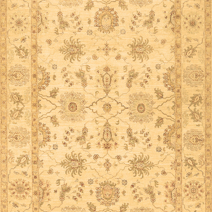 Machine Washable Oriental Brown Traditional Rug, wshtr1572brn