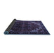 Sideview of Persian Blue Traditional Rug, tr1573blu