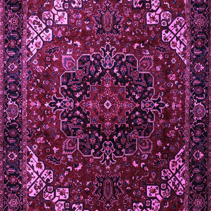 Machine Washable Persian Purple Traditional Area Rugs, wshtr1573pur