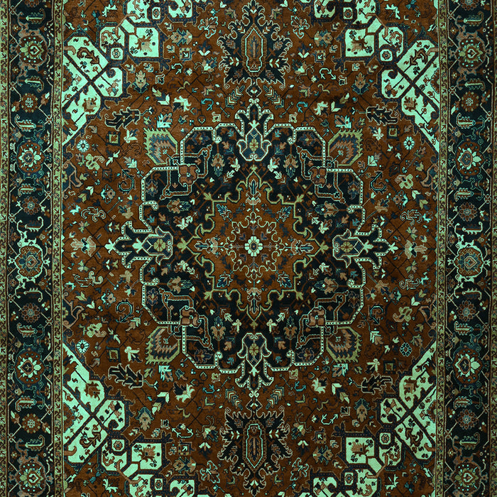 Persian Turquoise Traditional Rug, tr1573turq