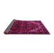 Sideview of Persian Pink Traditional Rug, tr1573pnk