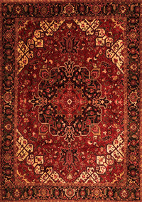 Persian Orange Traditional Rug, tr1573org