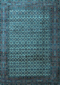 Persian Light Blue Traditional Rug, tr1575lblu