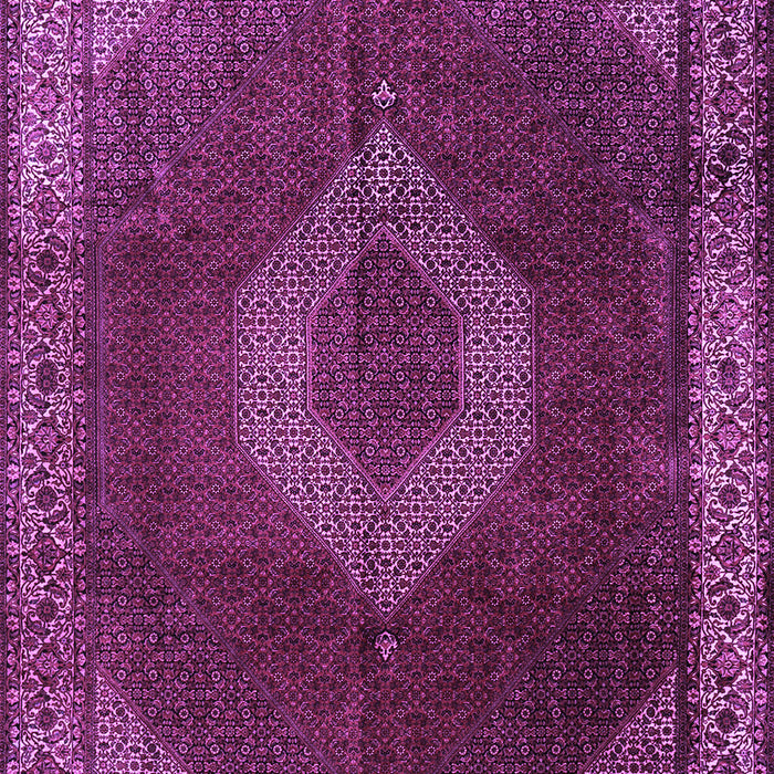 Medallion Purple Traditional Rug, tr1576pur