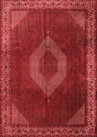 Medallion Red Traditional Rug, tr1576red