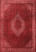 Medallion Red Traditional Area Rugs