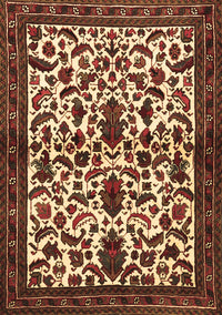 Persian Brown Traditional Rug, tr1577brn