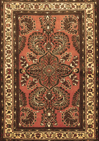 Persian Brown Traditional Rug, tr1578brn