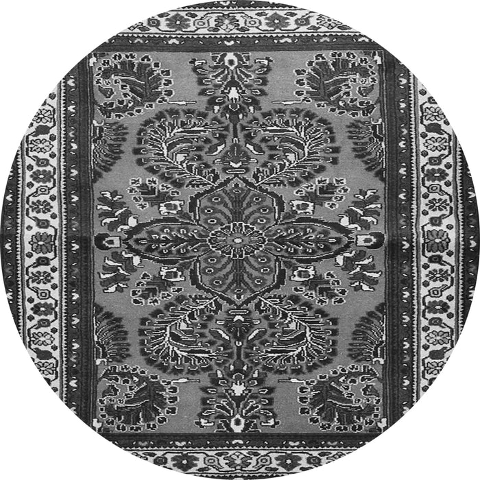 Machine Washable Persian Gray Traditional Rug, wshtr1578gry