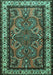 Persian Turquoise Traditional Rug, tr1578turq