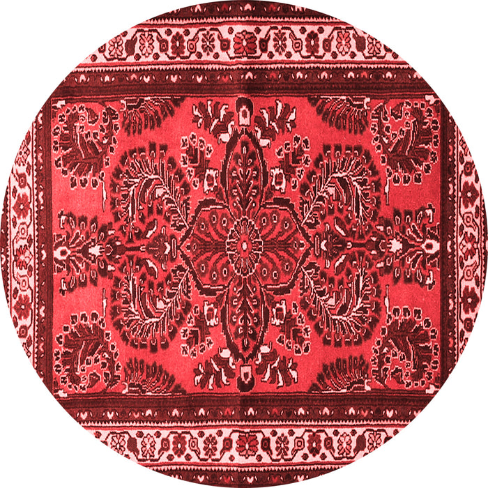 Machine Washable Persian Red Traditional Rug, wshtr1578red
