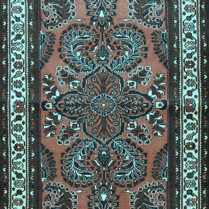 Persian Light Blue Traditional Rug, tr1578lblu