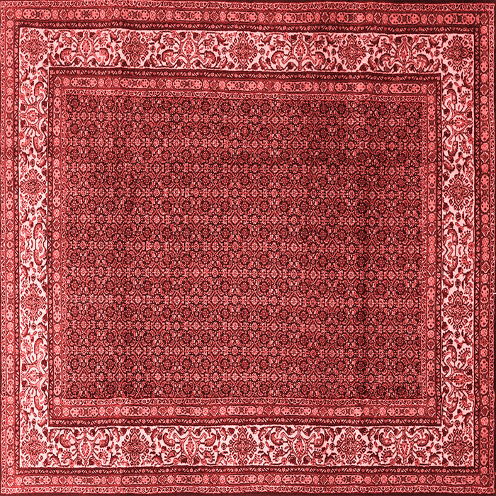 Machine Washable Persian Red Traditional Rug, wshtr1579red