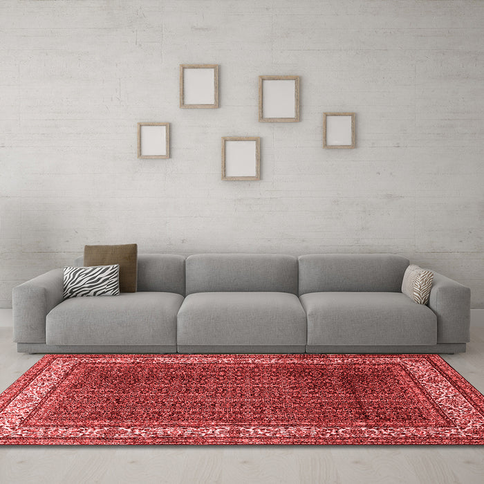Traditional Red Washable Rugs