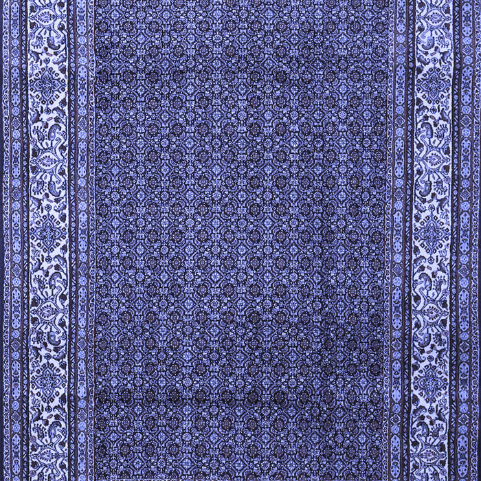 Machine Washable Persian Blue Traditional Rug, wshtr1579blu