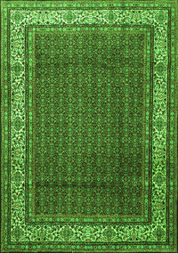 Persian Green Traditional Rug, tr1579grn