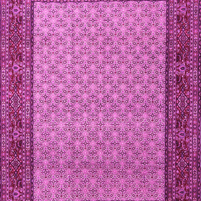Machine Washable Persian Pink Traditional Rug, wshtr1580pnk